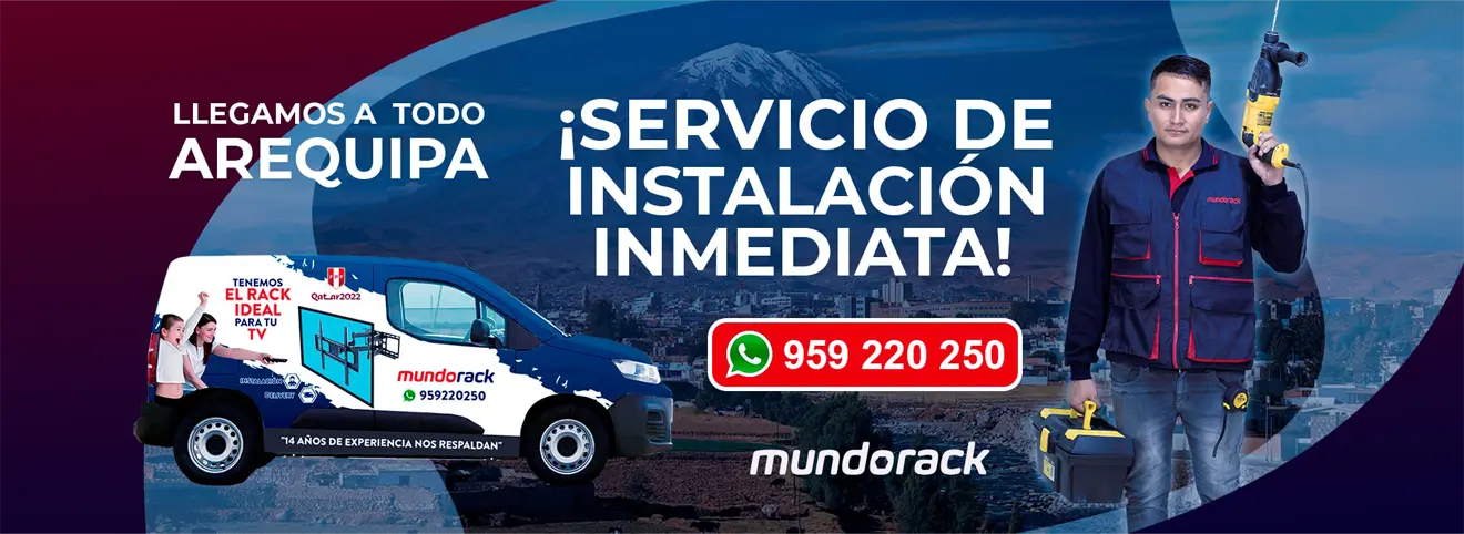 Rack para TV fijo Mundorack